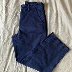 Everlane Straight Leg Crop Blue